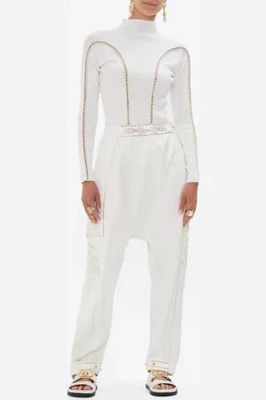 Camilla High Neck Knit Top Valley of the Queens, L
