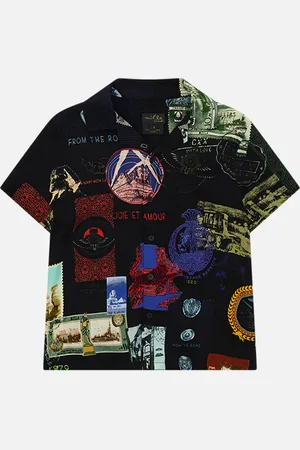 Camilla Boys Short Sleeve Shirt Landmarks and Love Letters, 10