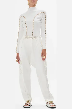 Camilla Harem Pant with Side Snaps Valley of the Queens, S