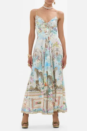 Camilla Long Dress with Tie Front We Always Have Alexandria, XXL