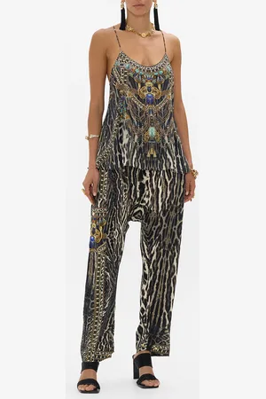 Camilla T Back Shoestring Top Cat Worship, XXL