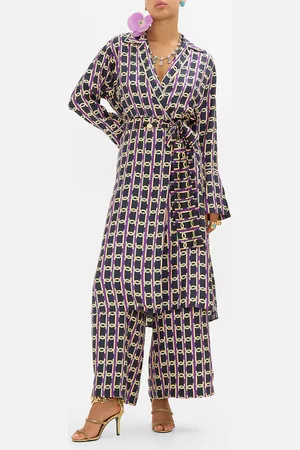 Camilla Split Cuff Soft Coat Film Diva, M/L