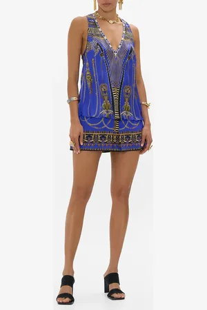 Camilla V Neck Top with Knot Back My Fair Pharaoh, S