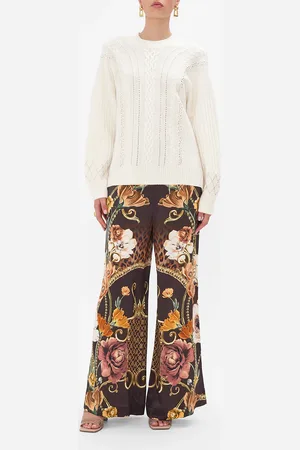 Camilla Crew Neck Cocoon Jumper Garden of Good Fortune, S