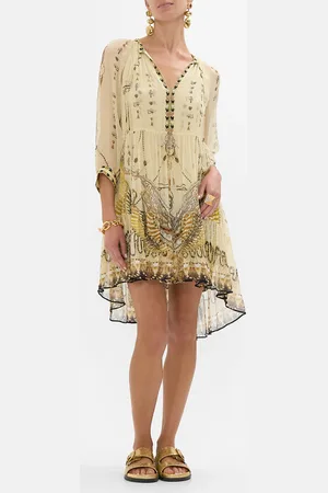 Camilla Short Gathered Panel Dress Gateway to the Afterlife, XXL