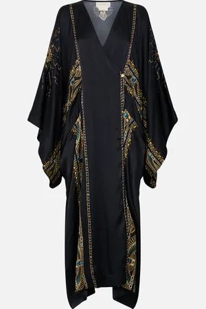 Camilla Panelled Wrap Kaftan Call Me Cleopatra, O/S
