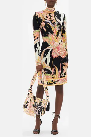 Camilla Cross Front Mini Dress Lady of the Moon, 3XL