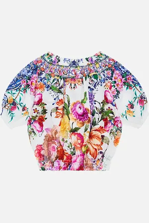 Camilla Girls Crop with Baby Locked Edges 4-10 Dutch is Life, 10