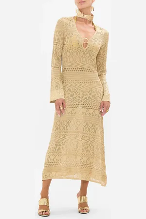 Camilla Hardware Detail Knit Dress Valley of the Kings, M/L