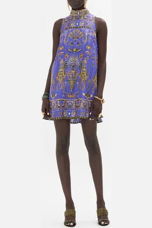 Camilla High Collar Shift Dress My Fair Pharaoh, S