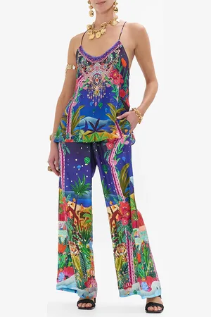 Camilla Straight Leg Pant Midnight Muses, S