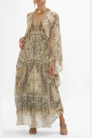 Camilla Long Kaftan with Waist Detail the Throne Room, O/S
