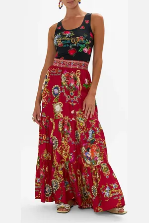 Camilla Jersey Scoop Neck Tank Top Just One Bite Snow White, S