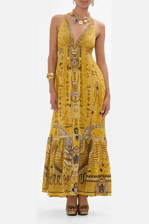 Camilla Tiered Dress with Hardware Valley of the Kings, XXL