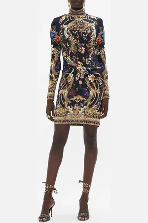 Camilla Cross Front Mini Dress Play Your Cards Right, 3XL