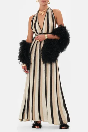 Camilla Halter Neck Knit Dress Soul of a Star Gazer, XL/XXL