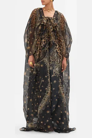 Camilla Tie Front Gathered Layer Masked at Moonlight, O/S