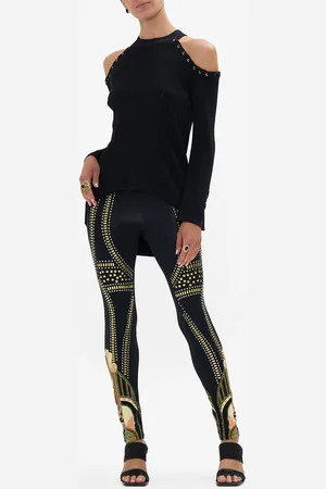Camilla Cold Shoulder Flared Sleeve Knit they Called Her Nefertari, M/L