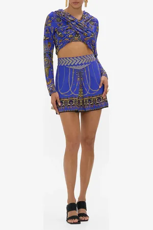Camilla Jersey Drape Hood Top My Fair Pharaoh, L