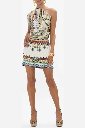 Camilla Hand Embellished Mini Skirt Valley of the Queens, XS