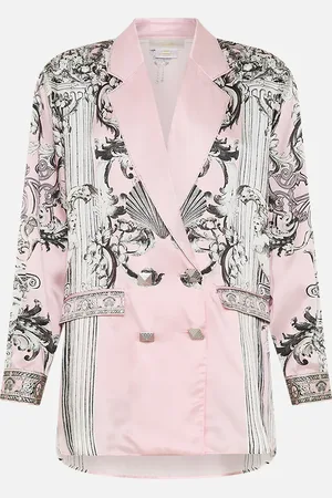 Camilla Double Breasted Soft Jacket Cave of Wonders, M/L