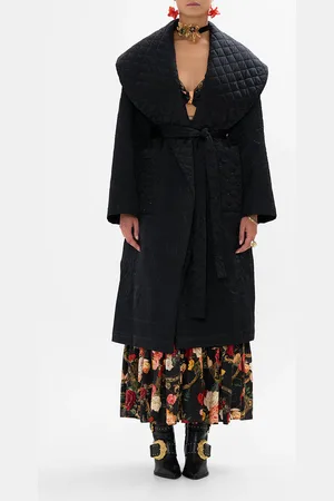 Camilla Puffer Long Wrap Coat Magic in the Manuscripts, M/L