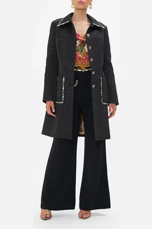 Camilla Button Front Coat Ciao Palazzo, M