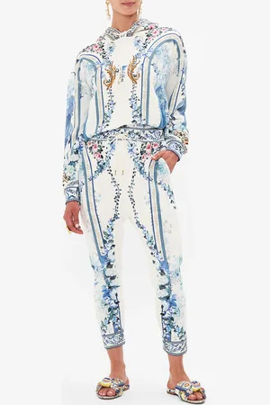 Camilla Rib Waist Relaxed Pant Season of the Siren, XS