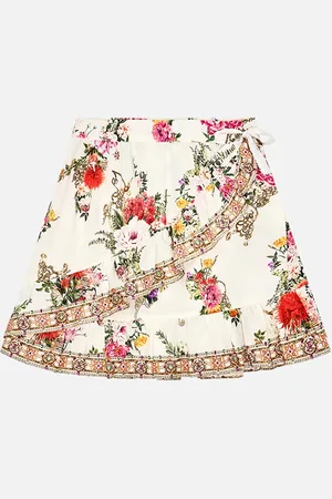Camilla Kids Mini Wrap Frill Skirt 4-10 Egyptian Rose, 4