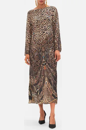 Camilla Long Sleeve Bias Dress Amsterglam, XXL