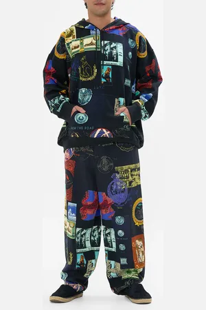 Camilla Oversized Relaxed Fit Hoodie Landmarks and Love Letters, S