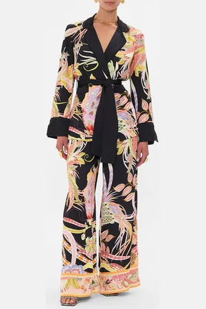 Camilla Relaxed Jacket with Hip Pockets Lady of the Moon, S
