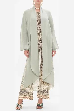 Camilla Wool Cashmere Knit Layer with Silk Back Looking Glass Houses, L/XL