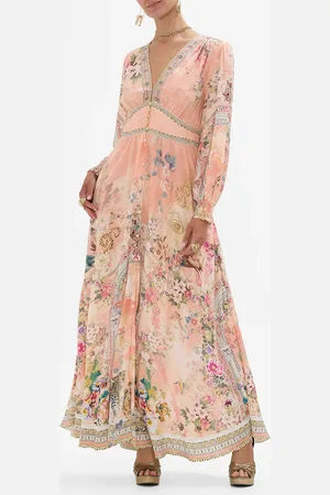 Camilla Button Dress with Shaped Waistband the Jewellery Palace, S