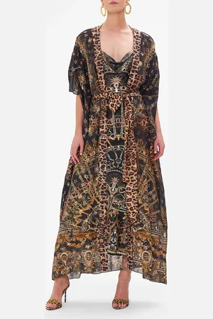 Camilla Lurex Belted Relaxed Layer Masked at Moonlight, O/S