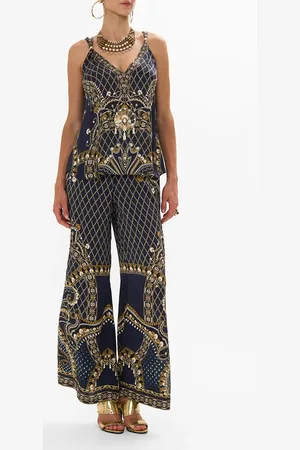 Camilla Tank Top with Strap Bead Detail Dance with the Duke, L