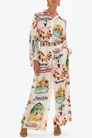 Camilla Straight Leg Pant Princess in Print, L