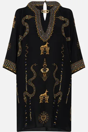 Camilla Batwing Cutout Short Kaftan Call Me Cleopatra, O/S