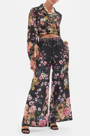 Camilla Linen Lounge Pant Letters from a Vineyard, L