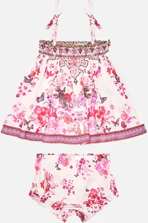 Camilla Babies Cami and Bloomer Set Botanical Novella, 18/24MTHS