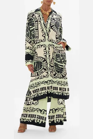 Camilla Split Cuff Soft Coat Double Dutch, XS/S