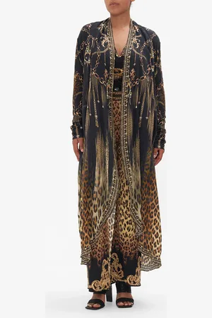 Camilla Long Casual Jacket with Pockets Jungle Dreaming, S/M