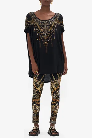 Camilla Leggings Masked at Moonlight, 3XL