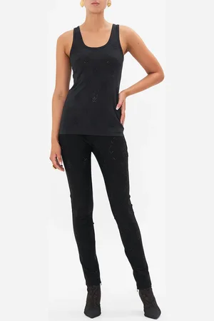 Camilla Jersey Scoop Neck Tank Top Amsterglam, XS