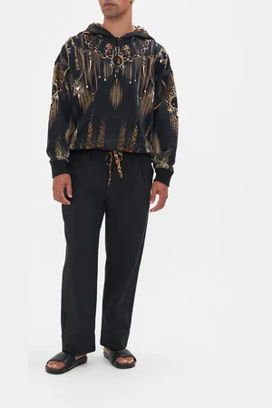 Camilla Wide Leg Pleated Pant Jungle Dreaming, M