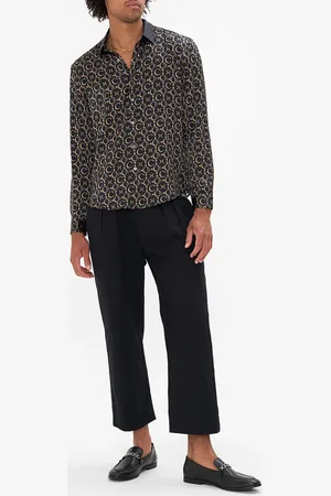 Camilla Collared Long Sleeve Shirt a Night at the Opera, S