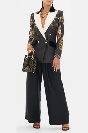 Camilla Double Breasted Suit Jacket Dynasty Daze, XS