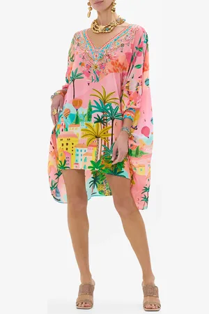 Camilla Short Kaftan with Cuff Sister Sunset, O/S