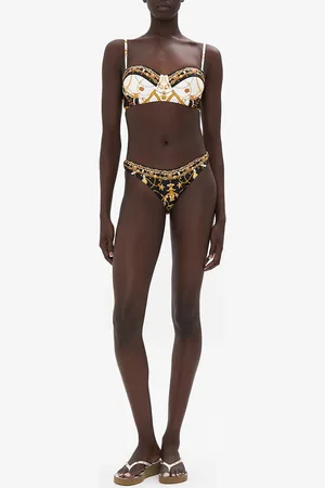 Camilla Wide Side High Leg Pant Coast to Coast, L