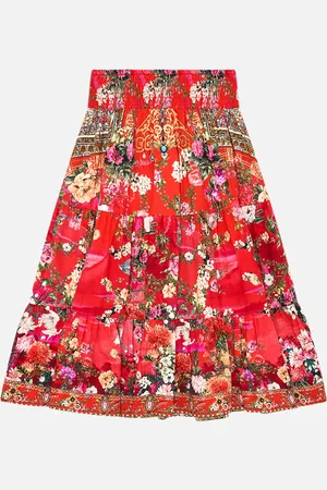 Camilla Kids Convertible Shirred Maxi Skirt 4-10 Sweet Home Alexandria, 10